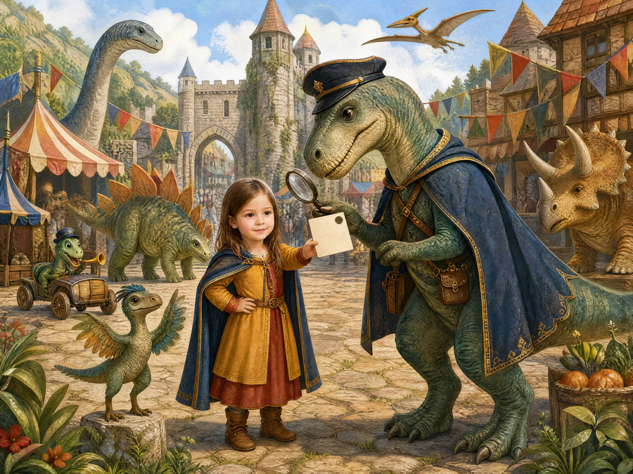 Le tournoi du village — scène composée par le studio PuzzleOfYou